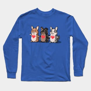 Corgi Love Long Sleeve T-Shirt